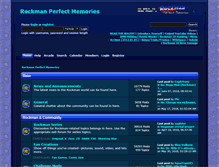 Tablet Screenshot of forum.rockmanpm.com